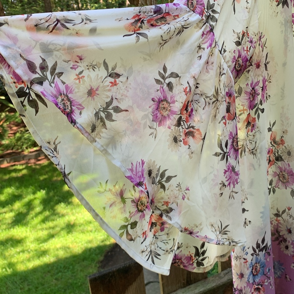 Torrid Floral Kimono in floral print - Picture 4 of 7
